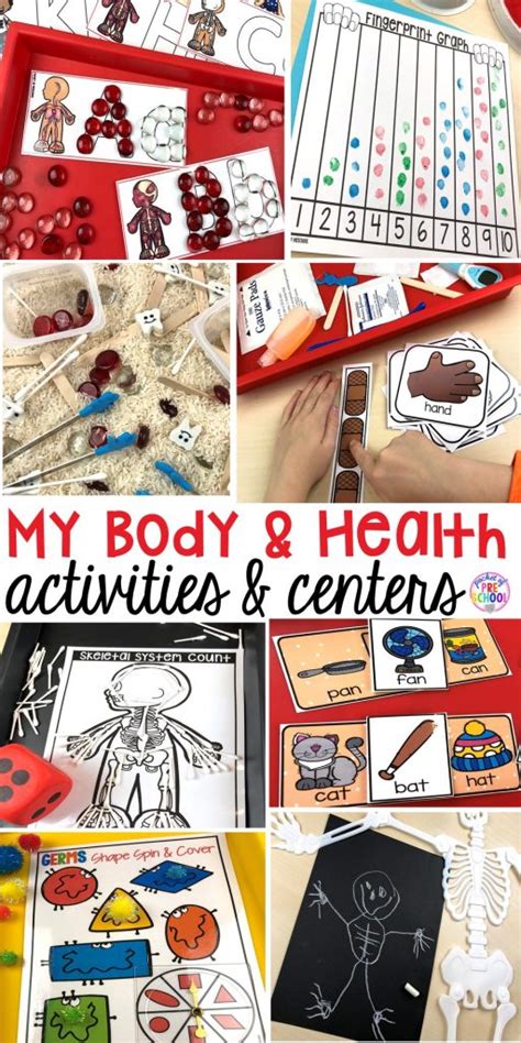 Cool Body Parts Activities For Preschoolers Photos Worksheet For Kids