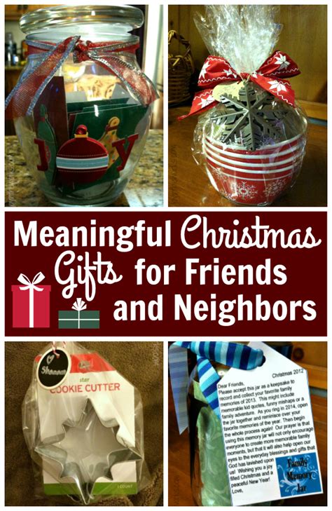 Best gifts for healthy friends. Meaningful Christmas Gifts for Friends, Neighbors and ...