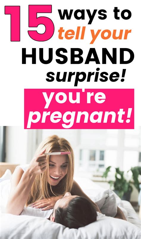 15 Surprise Pregnancy Announcement Ideas To Tell Your Husband The News Growing Serendipity