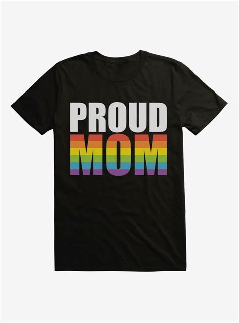pride proud mom t shirt in 2022 proud mom mom tshirts pride shirts