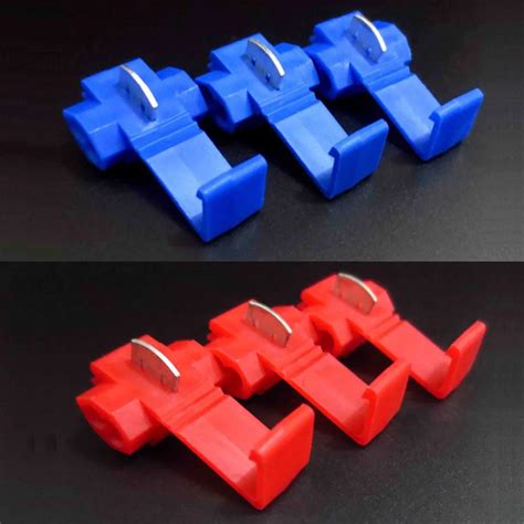 Factory Supplied Wire Connector Plastic Bluered Scotch Lock Quick