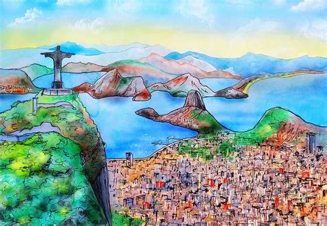 Rio De Janeiro 5631 1262 Painting By Leonardo Digenio Fine Art America