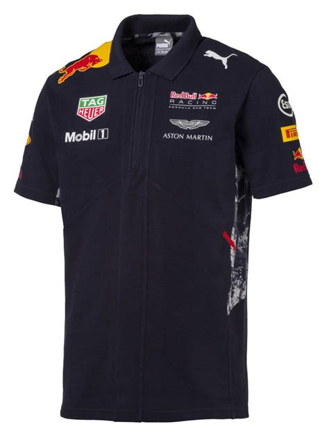 New 2017 Red Bull Racing Formula One Team Mens Polo Shirt Official