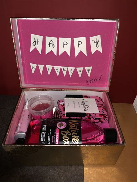 Geschenkbox Mini Wellness Set Diy Geschenke Geburtstag Freundin