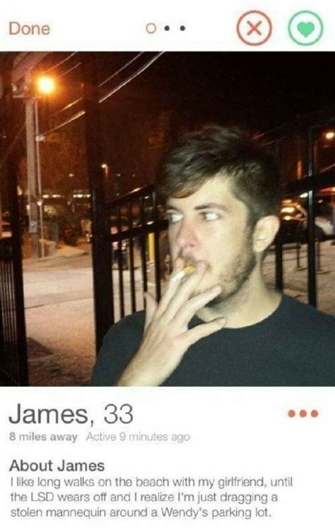 A Half Arsed Half Dump Funny Tinder Profiles Tinder Humor Funny Dating Quotes