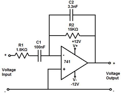 Active Bandpass Filter Spegel Med Belysning