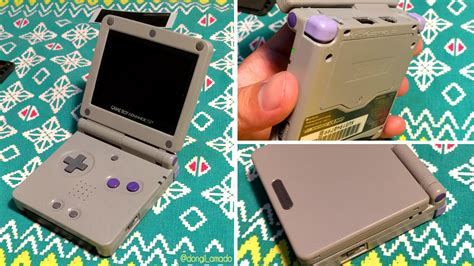 My First Custom Painted Super Gba Sp Rgameboy