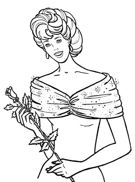 Free Kids Coloring Pages Kids Colouring Barbie Coloring Pages