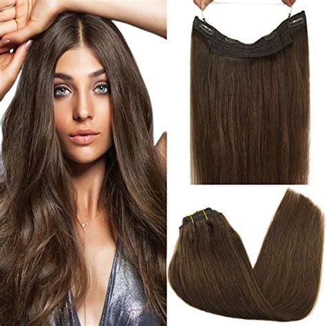No Clip Halo Hair Extension Curlystraight Secret Wire Natural Hidden