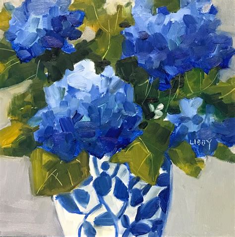 Blue Hydrangeas Are My Favorite Of The Hydrangea Colors I Think It Is