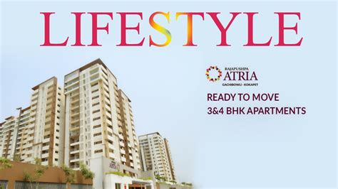 Rajapushpa Atria - Gachibowli Hyderabad | Lifestyle Video ...