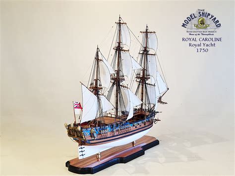 Royal Caroline Model Ship By Stephens And Kenau The Model Shipyard