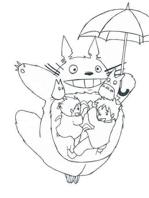 Dibujos De Totoro Kawaii Para Imprimir Y Colorear Porn Sex Picture