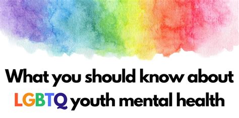 What You Should Know About Lgbtq Youth Mental Health Next Step