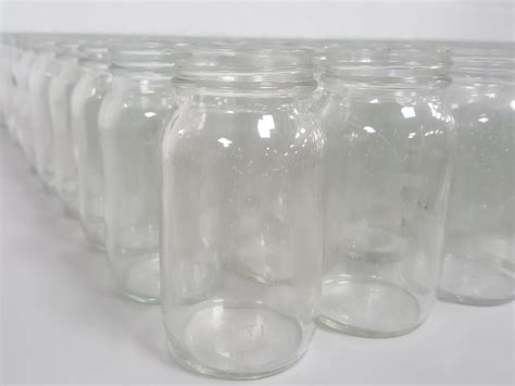 Lot Of 158 Glass Jars Lab Glassware Equipment