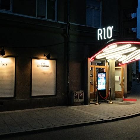 The rio theatre is an independent, multidisciplinary art house in vancouver, bc, canada. Rio - Indie Movie Theater in Södermalm