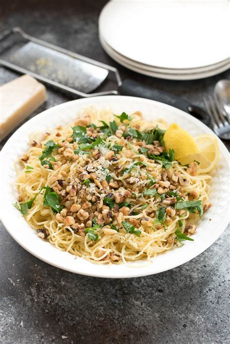 You won't believe how that said, you can use regular tomatoes, but if you do, i suggest adding 1/2 tsp. Lemon and Walnut Angel Hair Pasta - Nutritious Eats