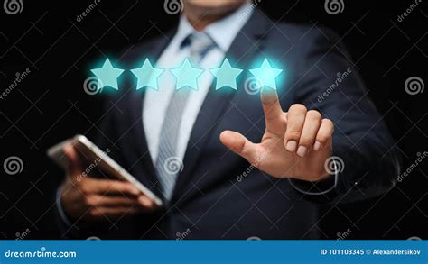 5 Five Stars Rating Quality Review Best Service Business Internet