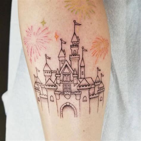43 Amazing Disney Castle Tattoo Small Ideas In 2021
