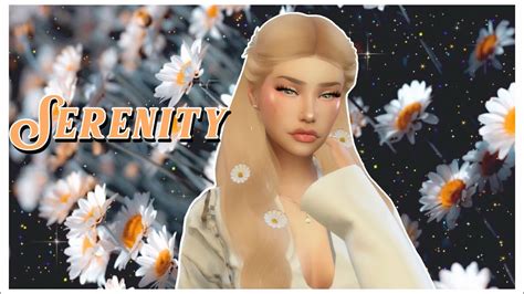 Serenity 🌼 Sims 4 Cas Cc Links Youtube