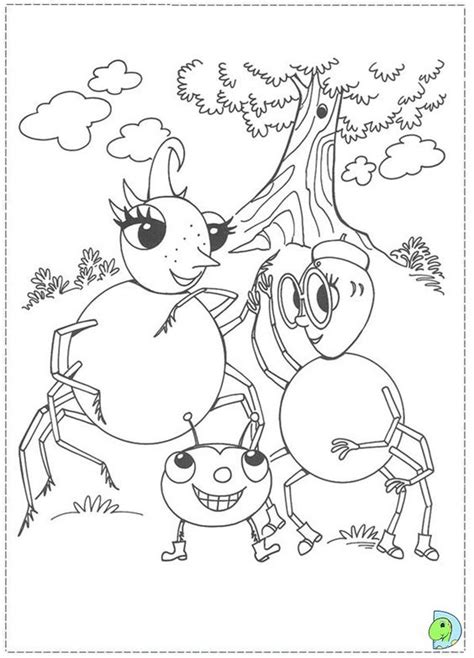 Miss Spider Coloring Pages | Coloring for Kids | Pinterest | Coloring