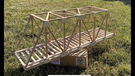 Building A Model Railroad Bridge Youtube