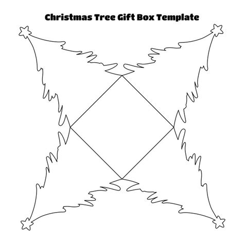 Best Free Printable Christmas Gift Box Template Pdf For Free At