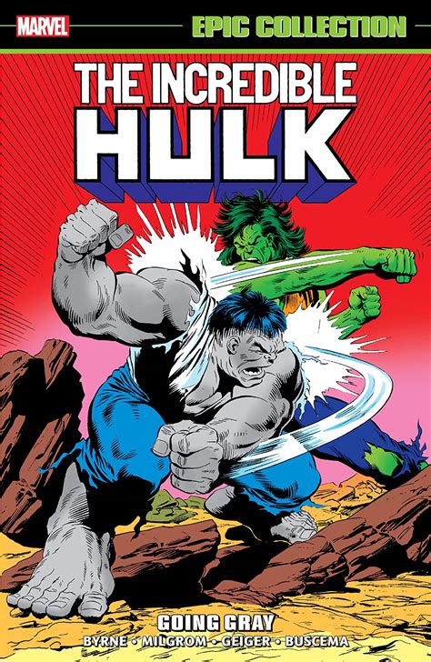 Buy Incredible Hulk Epic Collection Graphic Novel Going Gray Cosmic