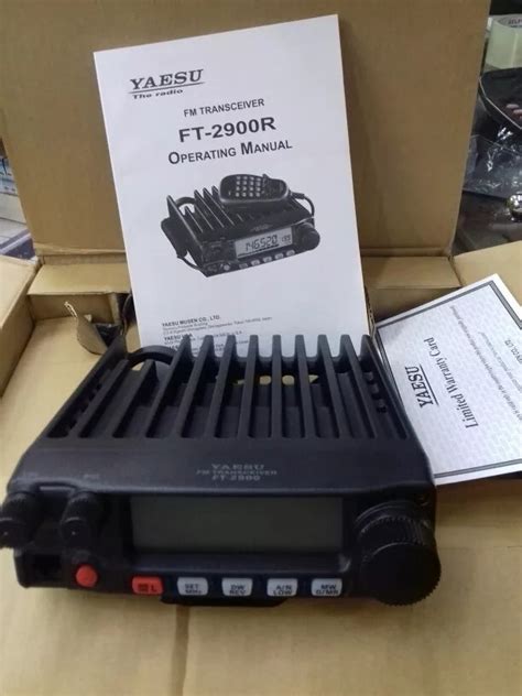 Radio Vhf Yaesu Ft 2900 75 Watts Original Ft 2900re Novo Mercado Livre