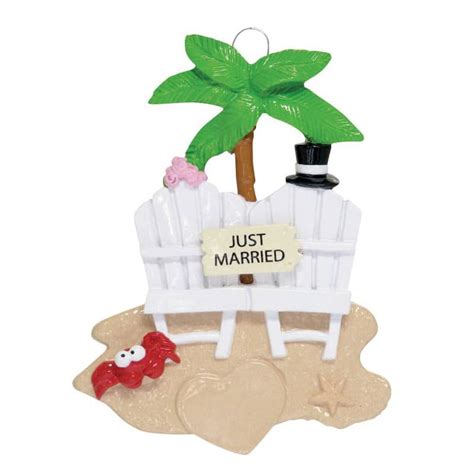 Just Married Ornament Winterwood Gift Christmas Shoppes