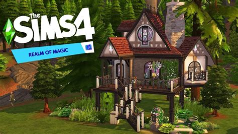Tiny Witch Hut The Sims 4 Speed Build Youtube