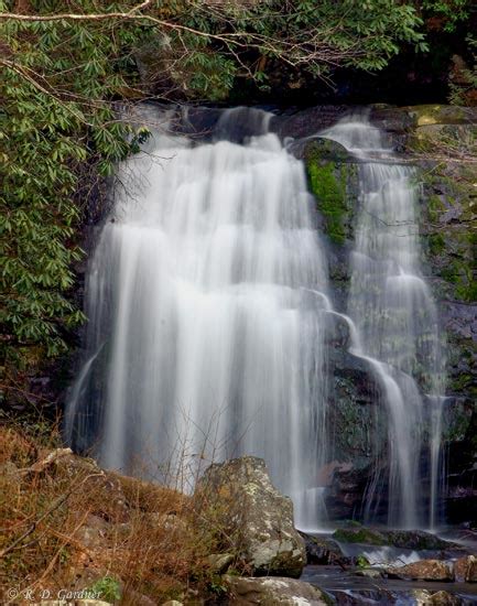 Meigs Falls In The Great Smoky Mountain National Park