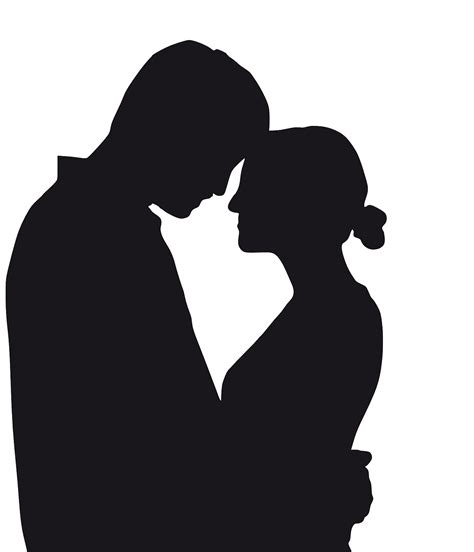 Couple Silhouette Love · Free Vector Graphic On Pixabay