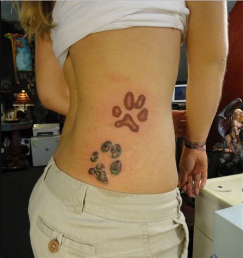 Meaning of dog paw tattoo. 50+ Animal Paw Print Tattoos Designs & Ideas (2020)
