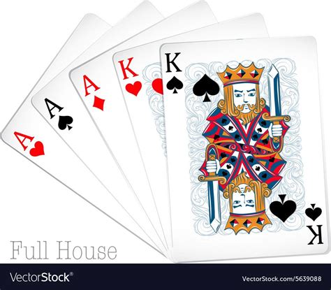 It's long, it's boring, it's super unmemorable. Poker cards full house Royalty Free Vector Image | Poker cards, Cards, Full house