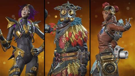 All Legend Skin Recolors In Wave 1 Of The Legend Recolor Store For Apex