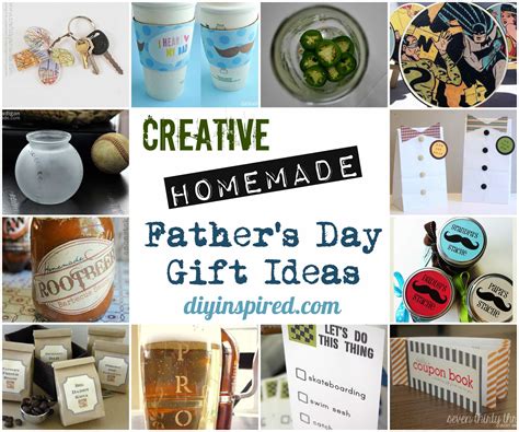 Creative Homemade Fathers Day T Ideas Diy Inspired
