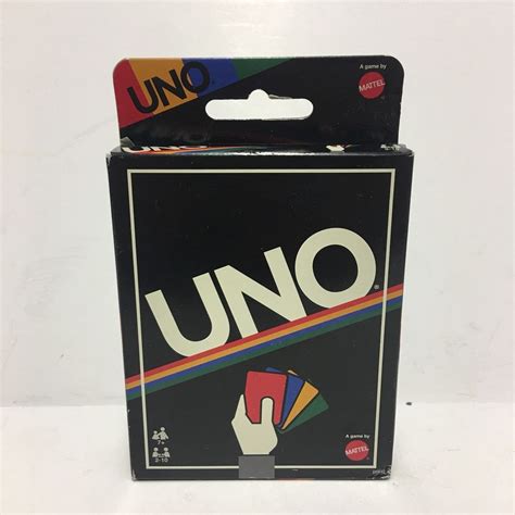 Uno Card Game Retro Edition New By Mattel Ebay Uno Card Game