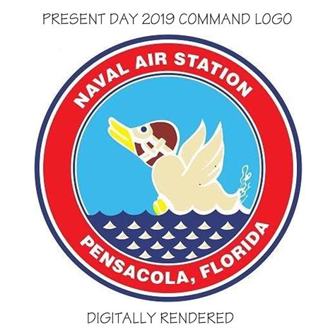 Naval Air Station Pensacola Vintage Command Logo Decals Etsy