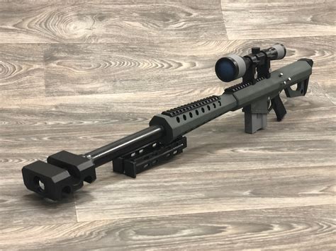 Heavy Sniper Rifle Legendary Battle Royale 3d Printed Prop Toy Etsy