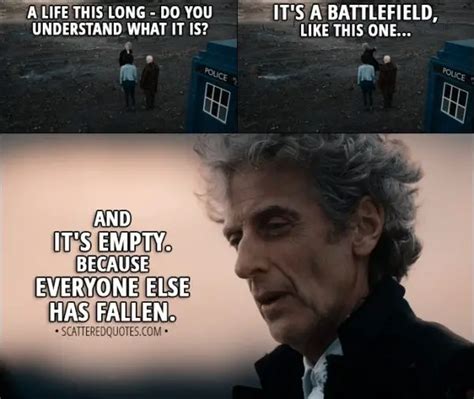 10 Best Twelfth Doctor Quotes From Doctor Who Scattered Quotes