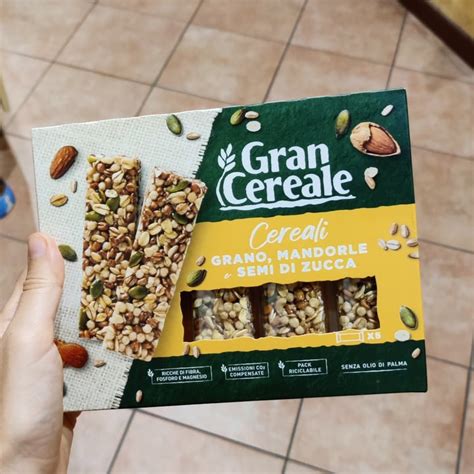 Gran Cereale Barrette Cereali Grano Mandorle E Semi Di Zucca Reviews