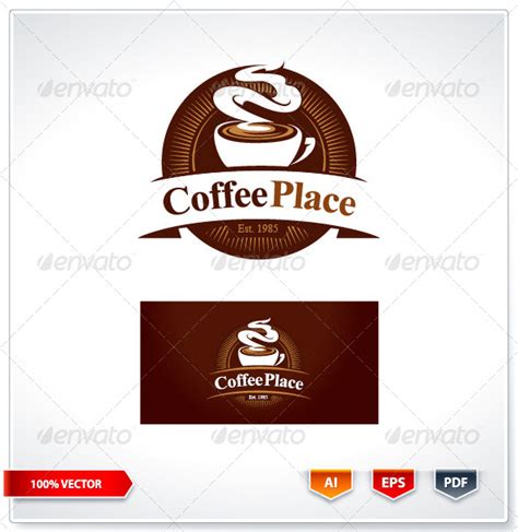 Coffee Place Logo Template Graphicriver