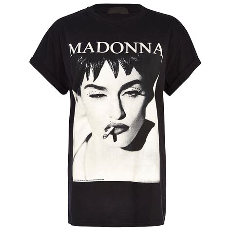 Free Shipping Fashionnormic Madonna Classic Print O Neck Short Sleeve T Shirt In T Shirts From