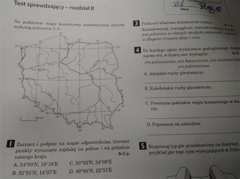 Geografia Klasa 7 Sprawdzian Dział 2 - Pomocy sprawdzian z geografii środowisko przyrodnicze polski część 1 i