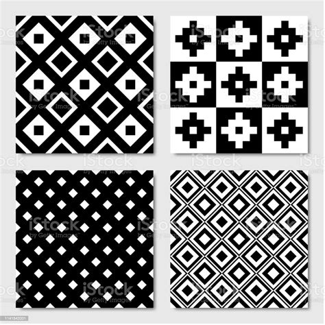 Seamless Geometric Patterns Stock Illustration Download Image Now