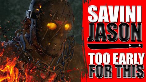 Too Early For This Savini Jason Friday The 13th The Game Youtube