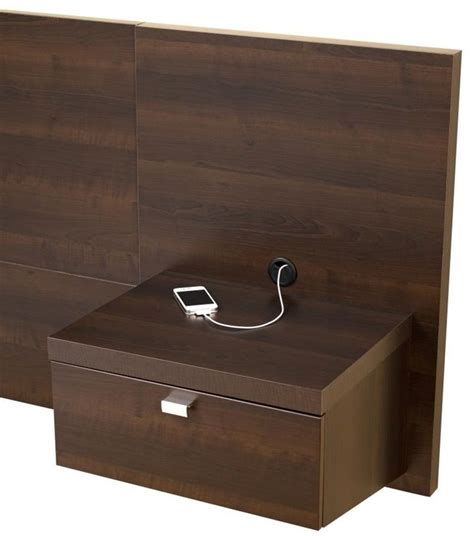 Our bedroom ceilings are nine feet tall so. Series 9 Designer Floating Queen Size Headboard with ...