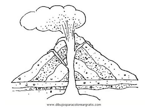 Volcanes Para Dibujar Imagui