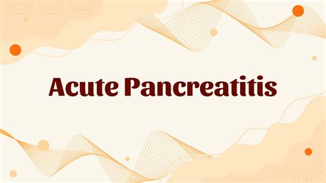 Solution Internal Medicine Acute Pancreatitis Discussion Report